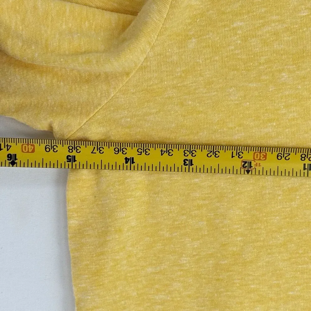 Oshkosh B’Gosh Boy’s Yellow T-Shirt 1/4 Button Soft Comfort Toddler Size 8A